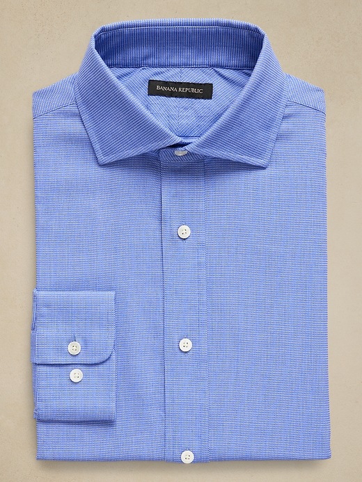 Image number 4 showing, Premium Poplin Dress Shirt with Cutaway Collar