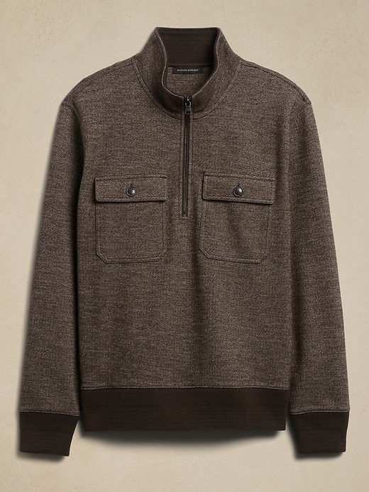 Image number 6 showing, Cozy Half-Zip Sweatshirt