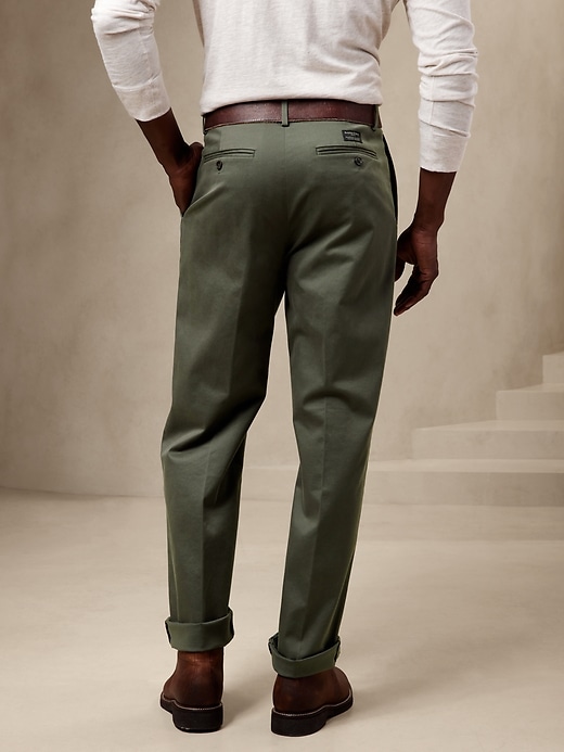 Image number 2 showing, BR ARCHIVES Smithfield Pleated Rapid Movement Chino