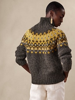 Rhea Fair Isle Sweater | Banana Republic