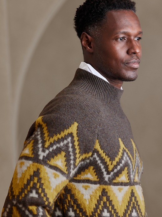 Image number 3 showing, Como Fair Isle Sweater