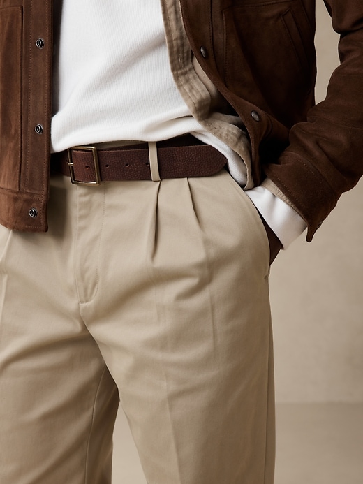Image number 7 showing, BR ARCHIVES Smithfield Pleated Rapid Movement Chino
