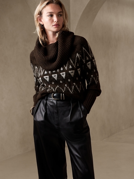 Image number 1 showing, Brae Fair Isle Sweater