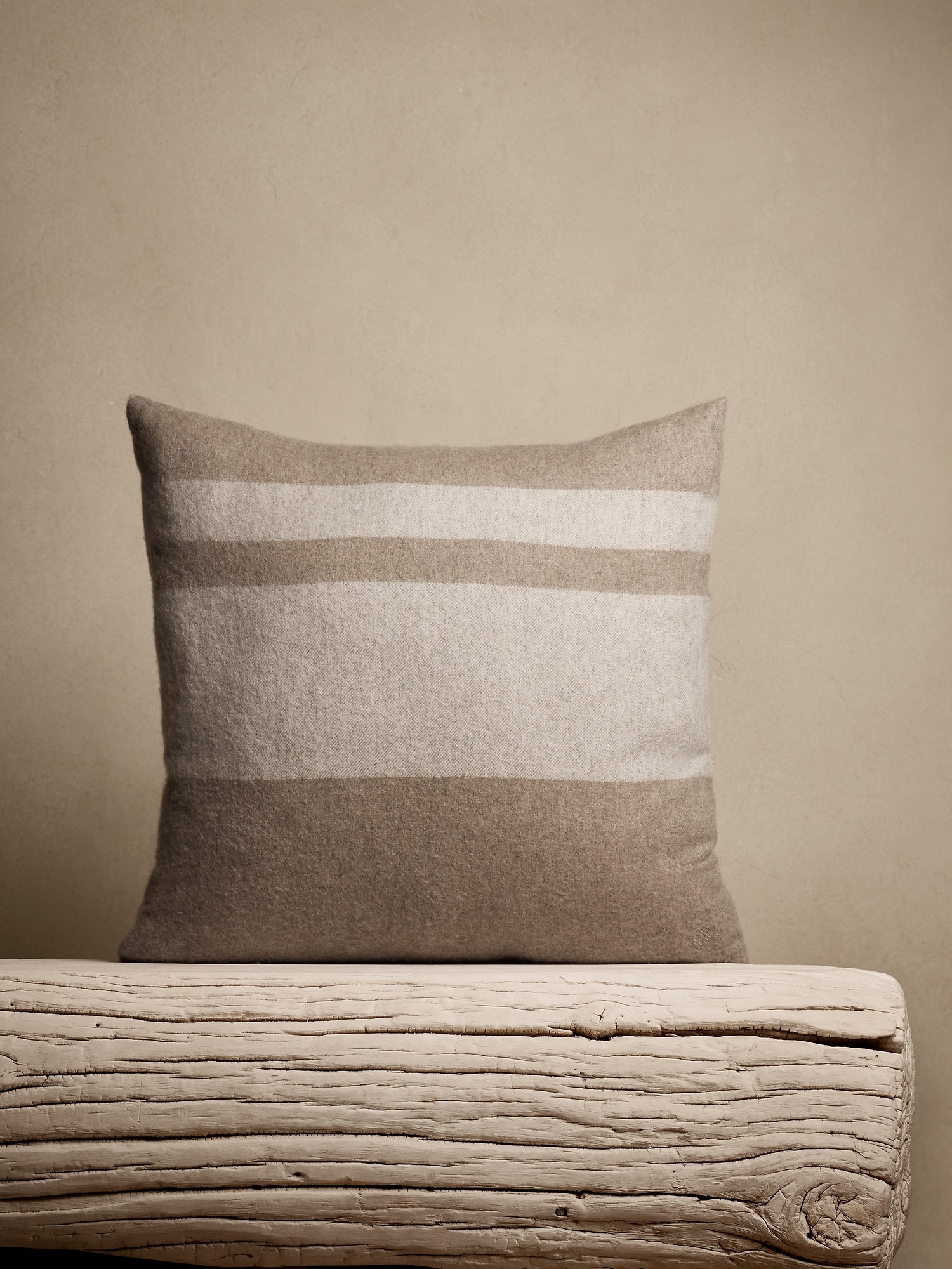 Banana Republic Forever Cashmere Pillow beige. 1