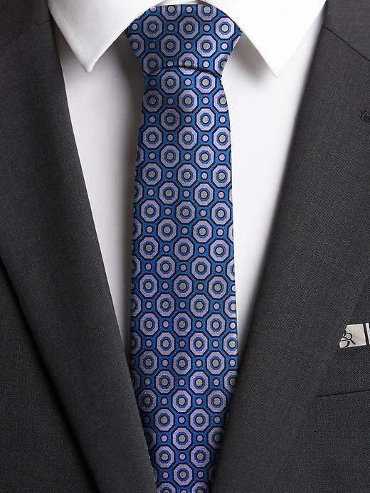 Geo Circle Tie | Banana Republic