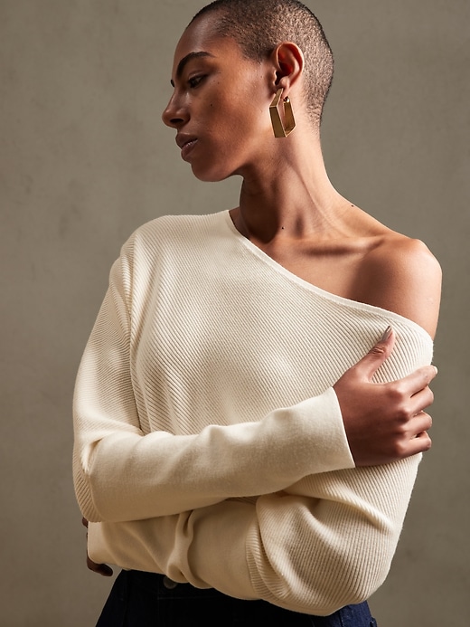 Petite Colleta Off Shoulder Sweater