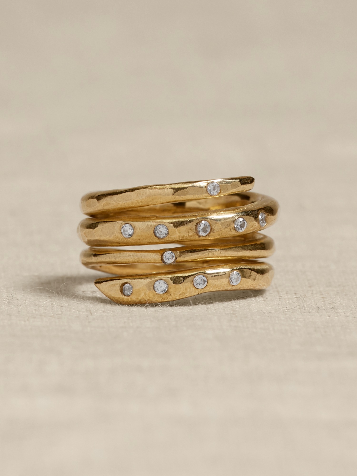 Mikayla Coil Ring by Aureus + Argent