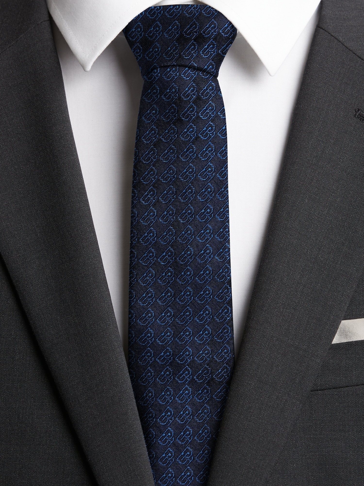 Logo Silk Tie | Banana Republic