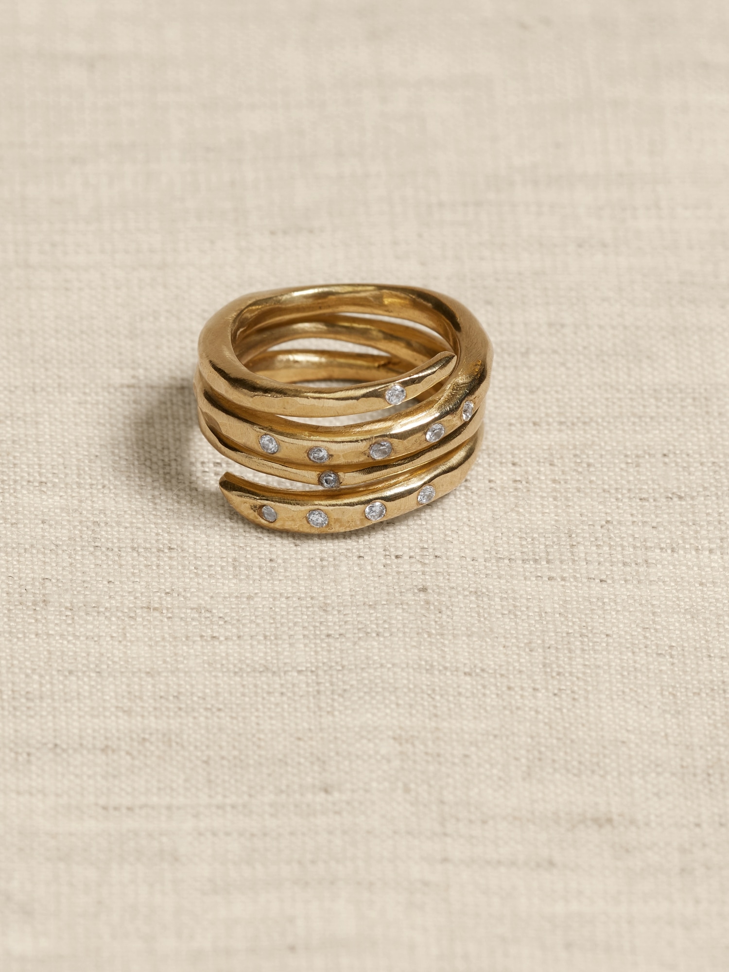Mikayla Coil Ring &#124 Aureus + Argent