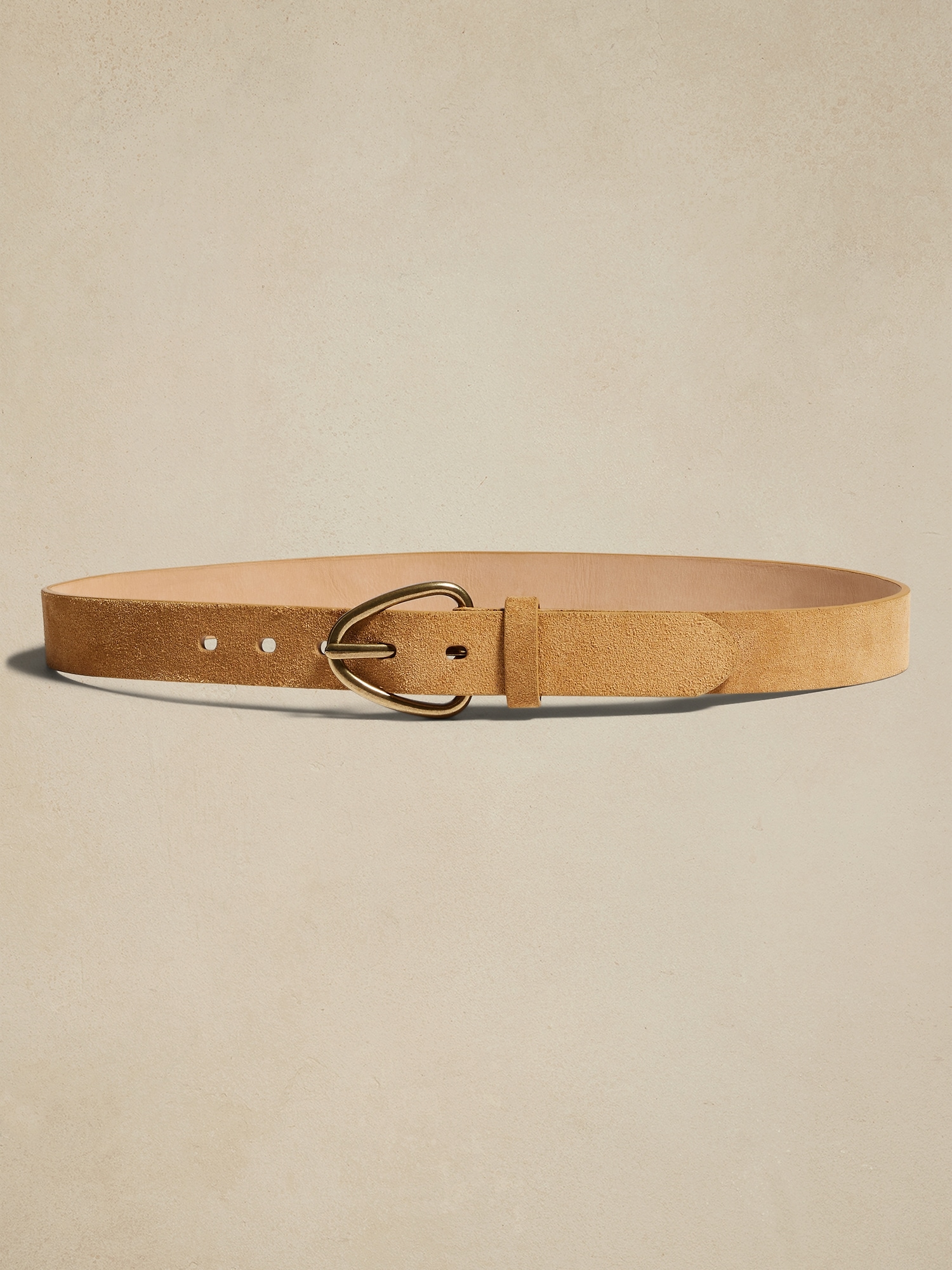 Banana Republic Lugano Leather Belt beige. 1