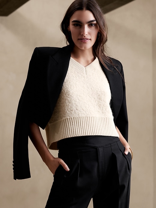 Image number 1 showing, Safido Bouclé Sweater Vest