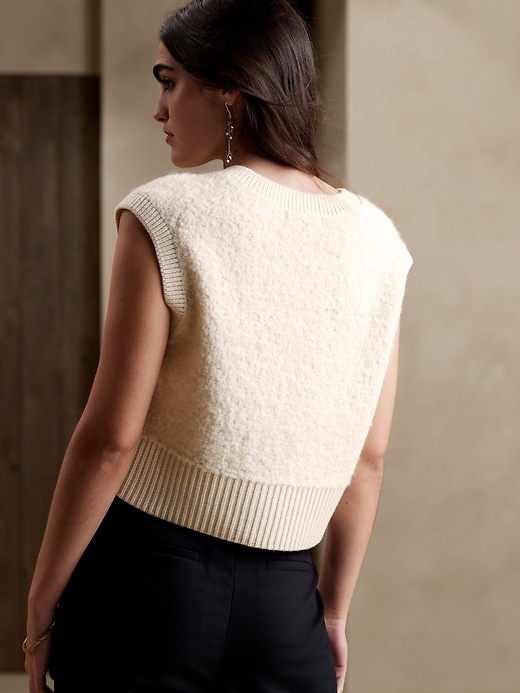 Image number 2 showing, Safido Bouclé Sweater Vest