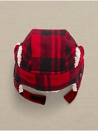Baby Plaid Trapper Hat