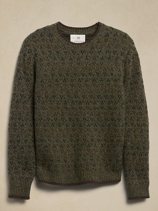 Image number 4 showing, BR ARCHIVES Diamond Wool-Blend Sweater