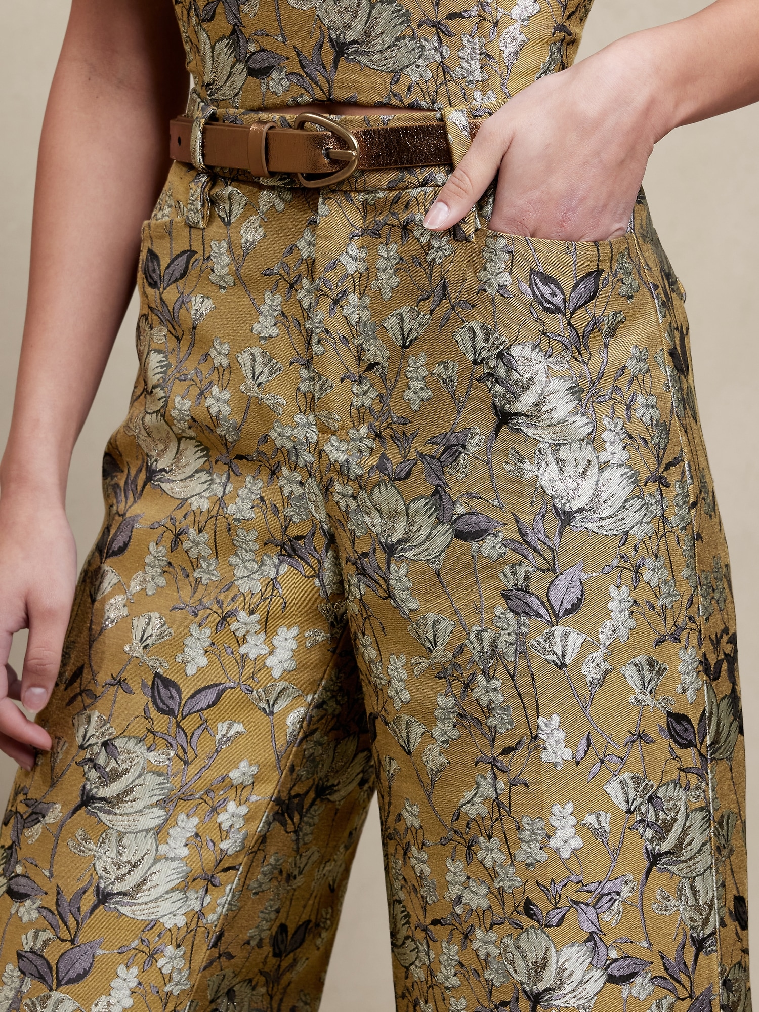 Buy Brocade Pants for Women Online @ Tata CLiQ Luxury