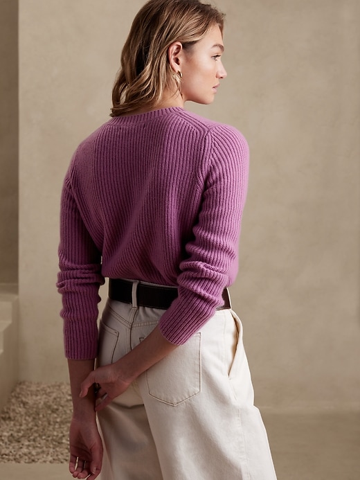 Image number 2 showing, Lucia Cashmere Ribbed Sweater