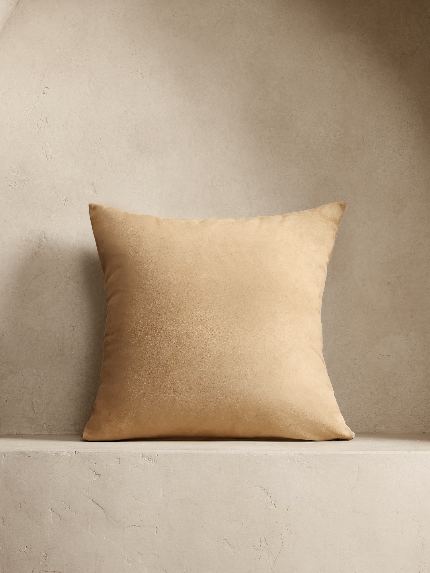 Heritage Suede Pillow Banana Republic