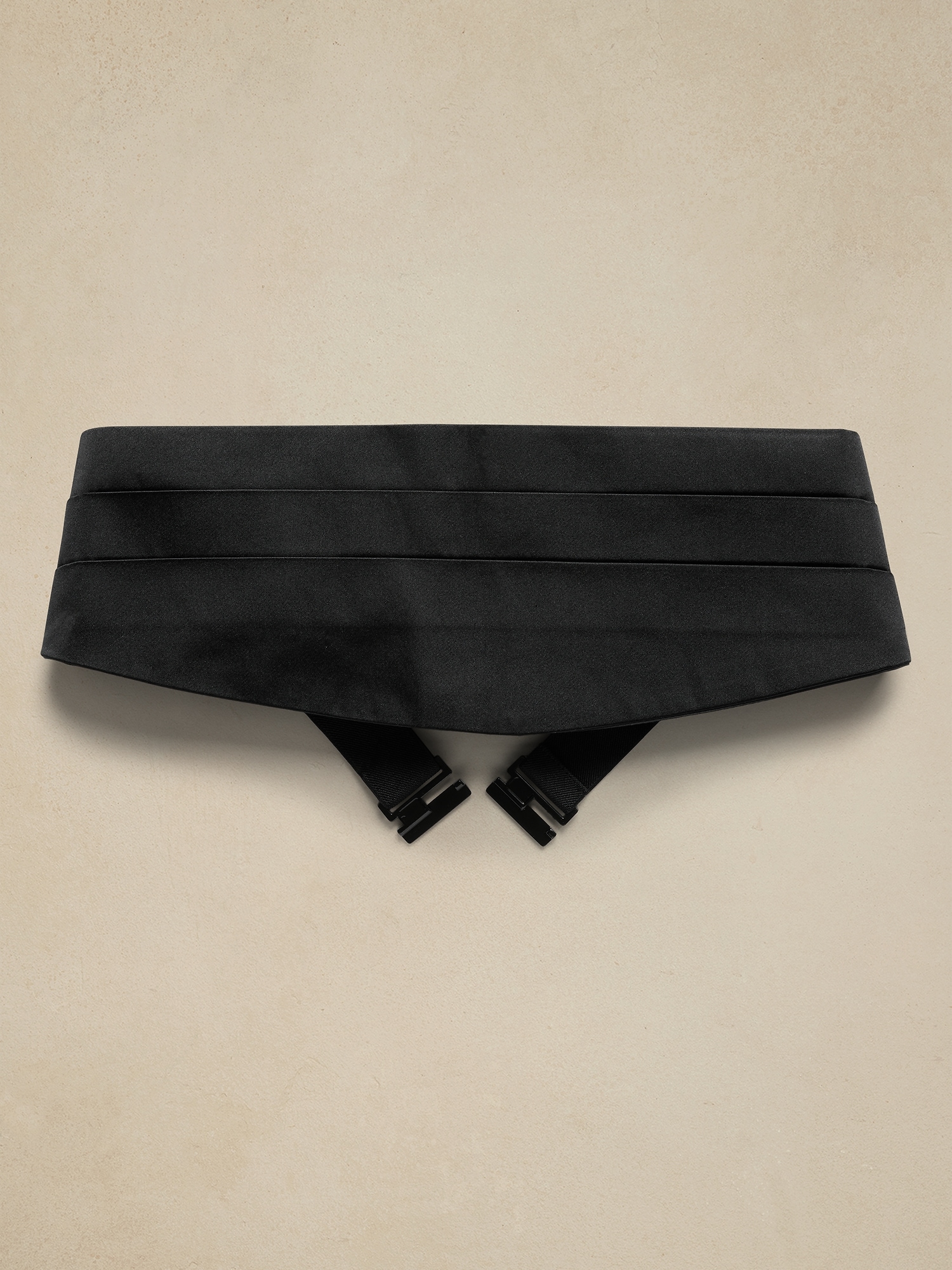 Banana Republic Silk Cummerbund black. 1