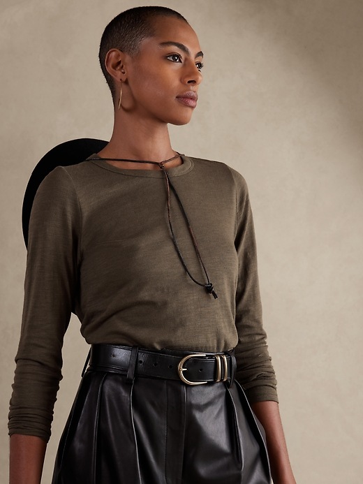 Blouse Banana Republic Malibu Manches Longues - Taille XS - Noir - Neuf Avec étiquettes
