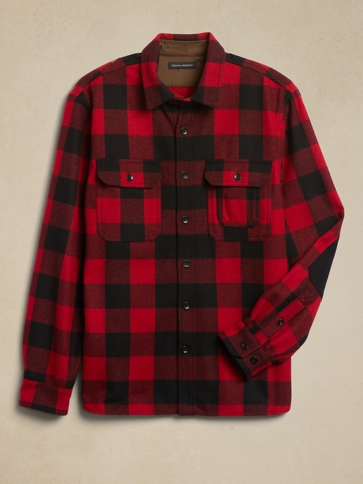 Image number 4 showing, Logan Plaid Shirt Jacket