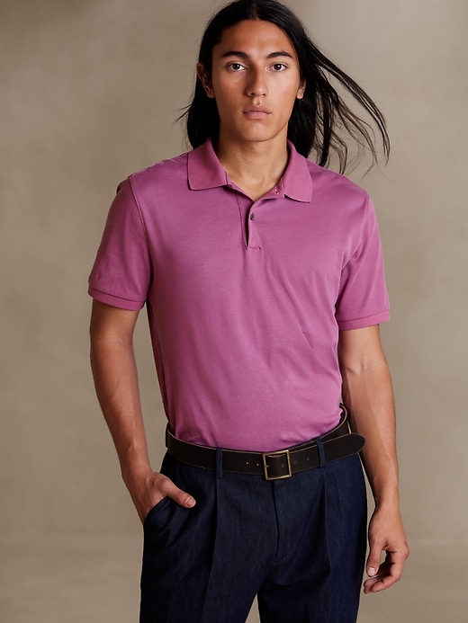 Banana Republic Luxury-Touch Performance Polo. 11