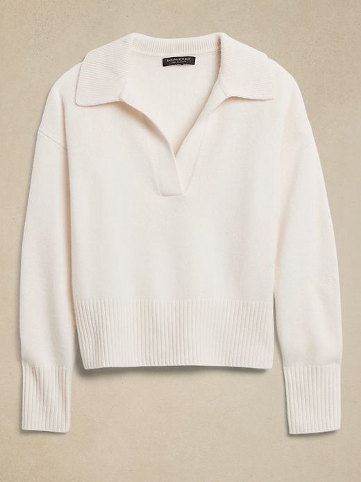 Image number 4 showing, Luna Cashmere Sweater Polo