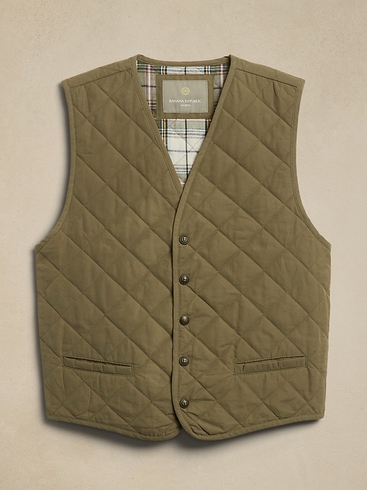 Image number 4 showing, BR ARCHIVES Quilted Vest
