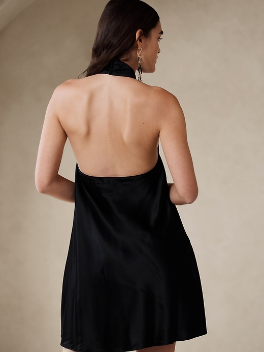 Image number 2 showing, Rhapsody Silk Mini Dress