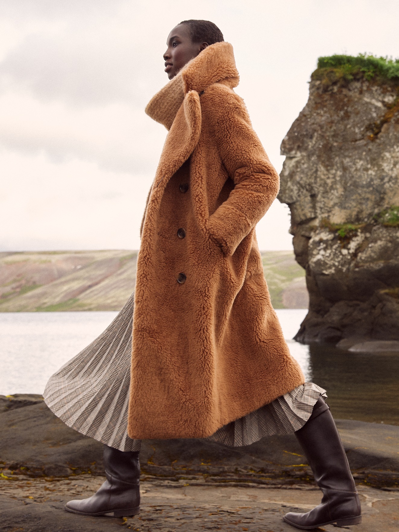 Sherpa Officer Coat | Banana Republic