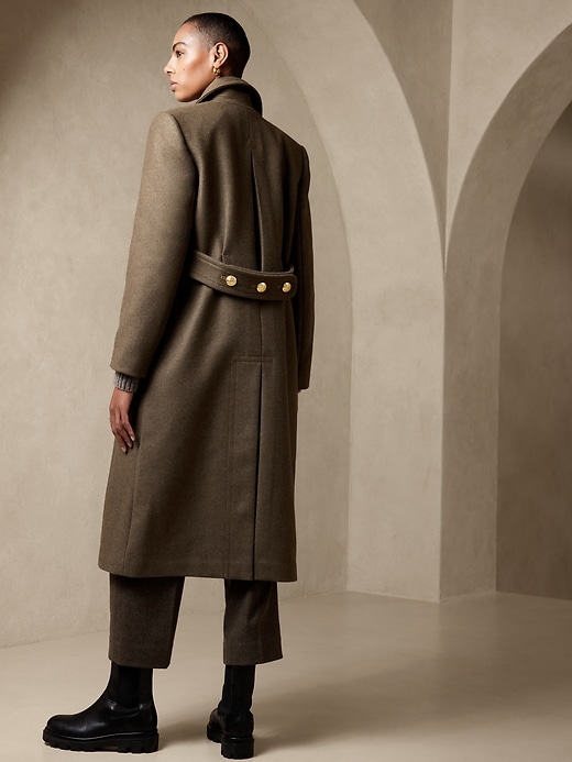 Image number 2 showing, Cian Melton Greatcoat