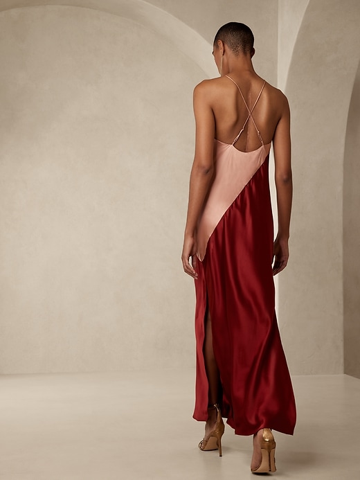 Image number 2 showing, Sombra Silk Maxi Dress