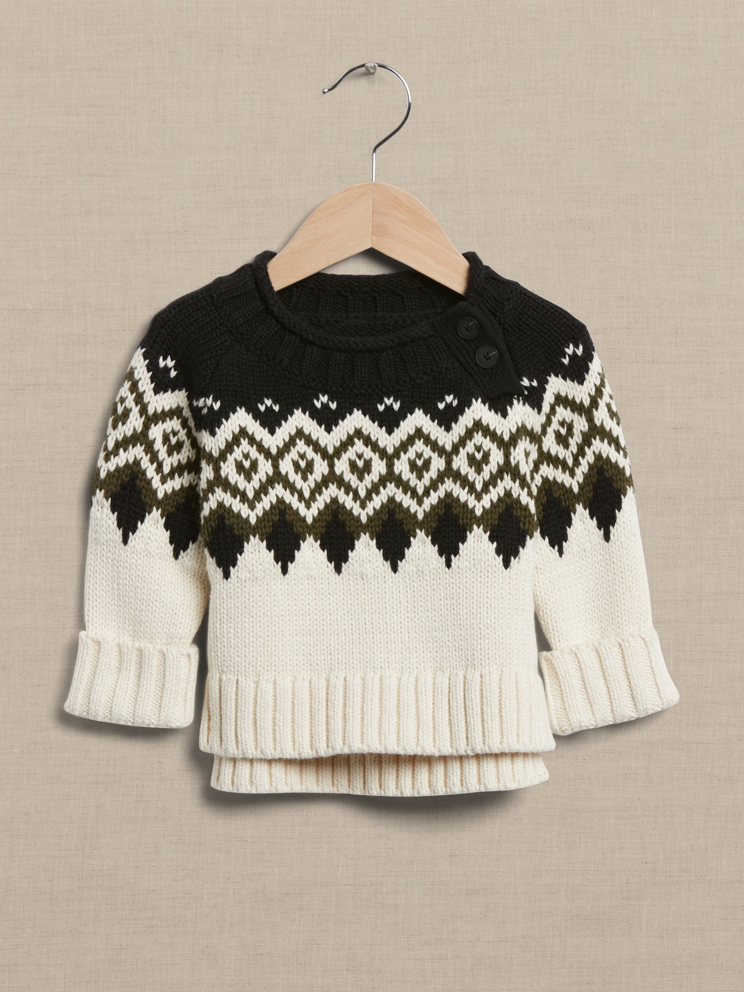 Fairisle Sweater for Baby