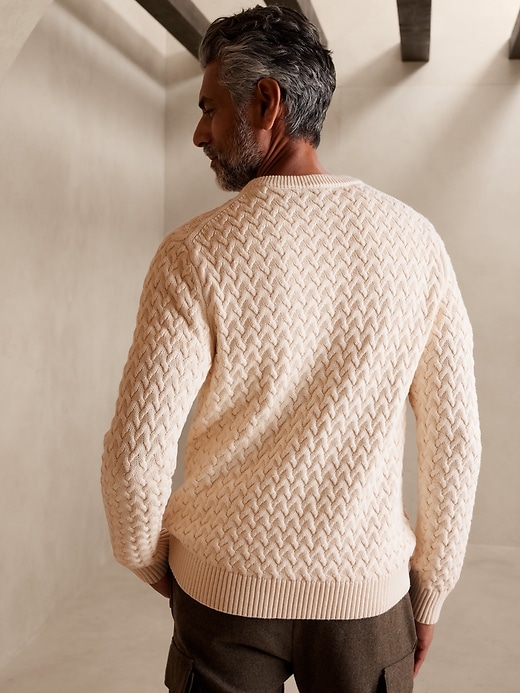 Image number 2 showing, Ora Cotton Cable Sweater