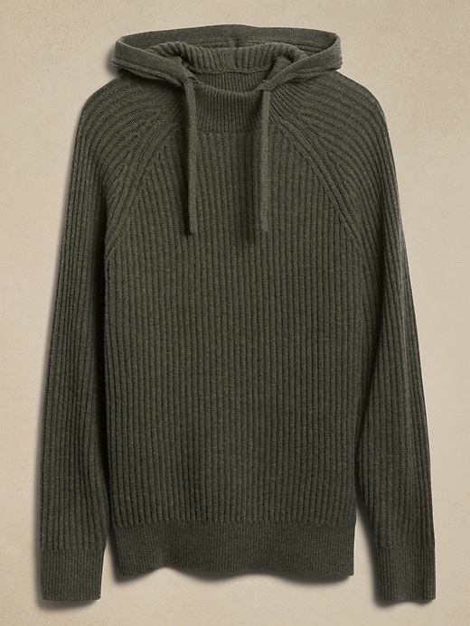 Image number 4 showing, Merino-Cashmere Hoodie