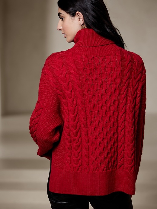 Image number 2 showing, Devon Merino Turtleneck Sweater