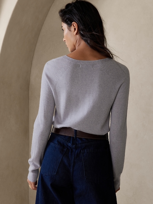 Image number 5 showing, Sogno Merino Crew-Neck Sweater