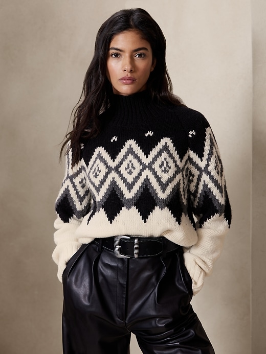 Skye Fair Isle Sweater | Banana Republic