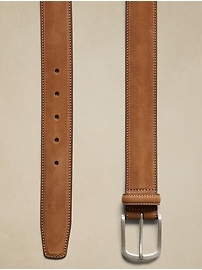 Nabucco Tan nubuck leather reversible belt 5 cm