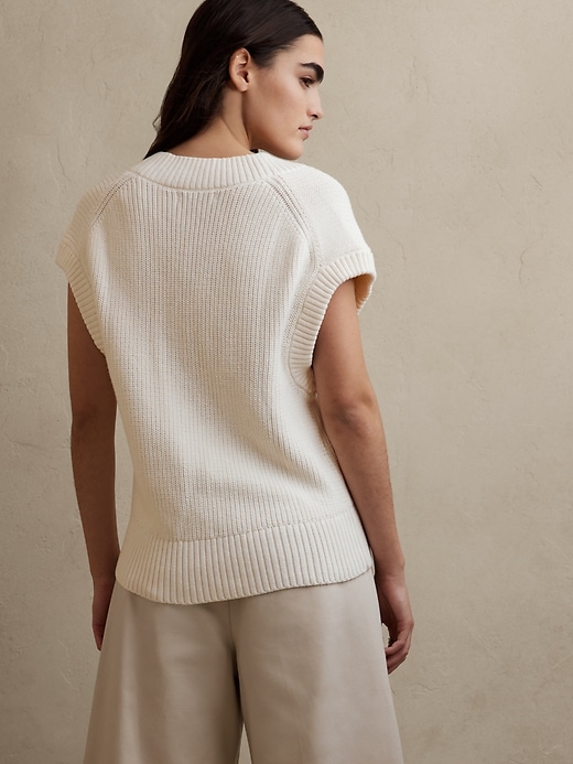Image number 5 showing, Cima Oversized Sweater Vest