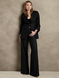 Lido Wide-Leg Italian Wool Pant