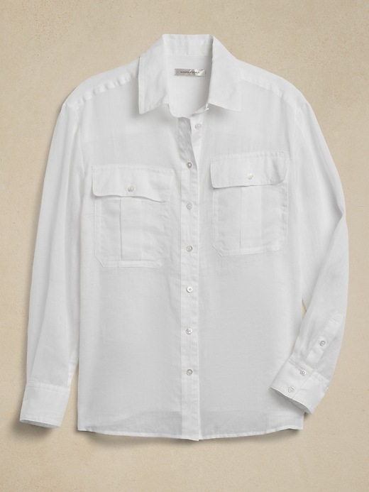 Image number 4 showing, Ramie Expedition Shirt