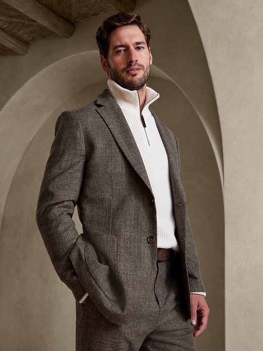 Image number 1 showing, Modena Tweed Suit Jacket
