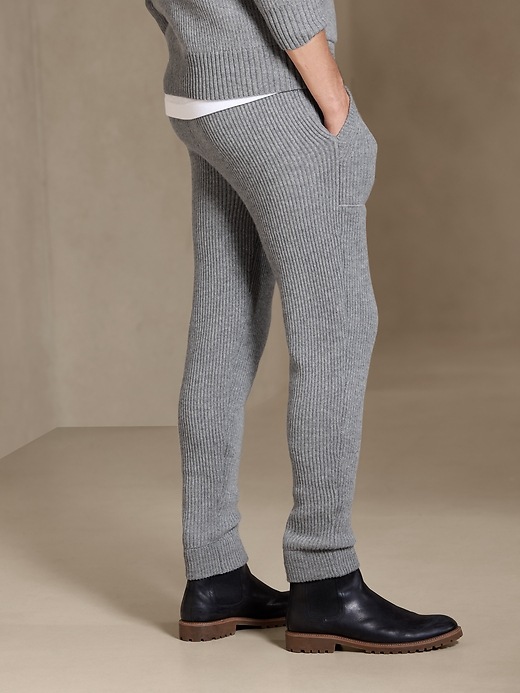 Image number 2 showing, Merino-Cashmere Jogger