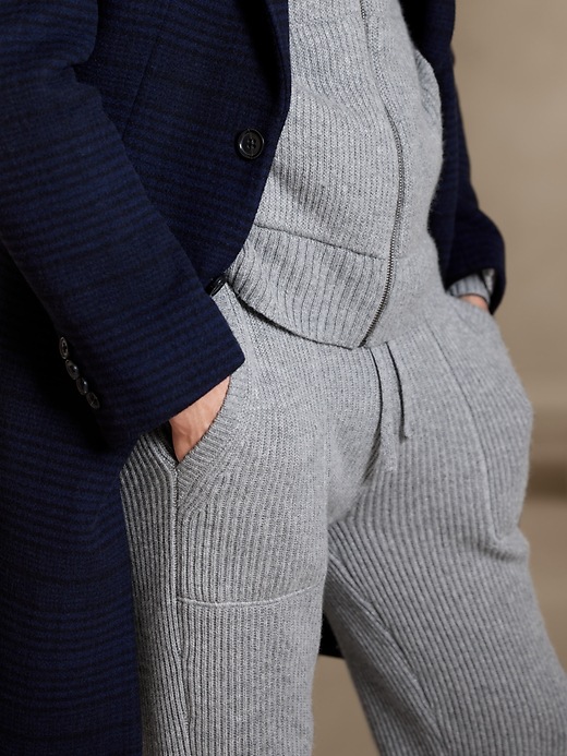 Image number 3 showing, Merino-Cashmere Jogger