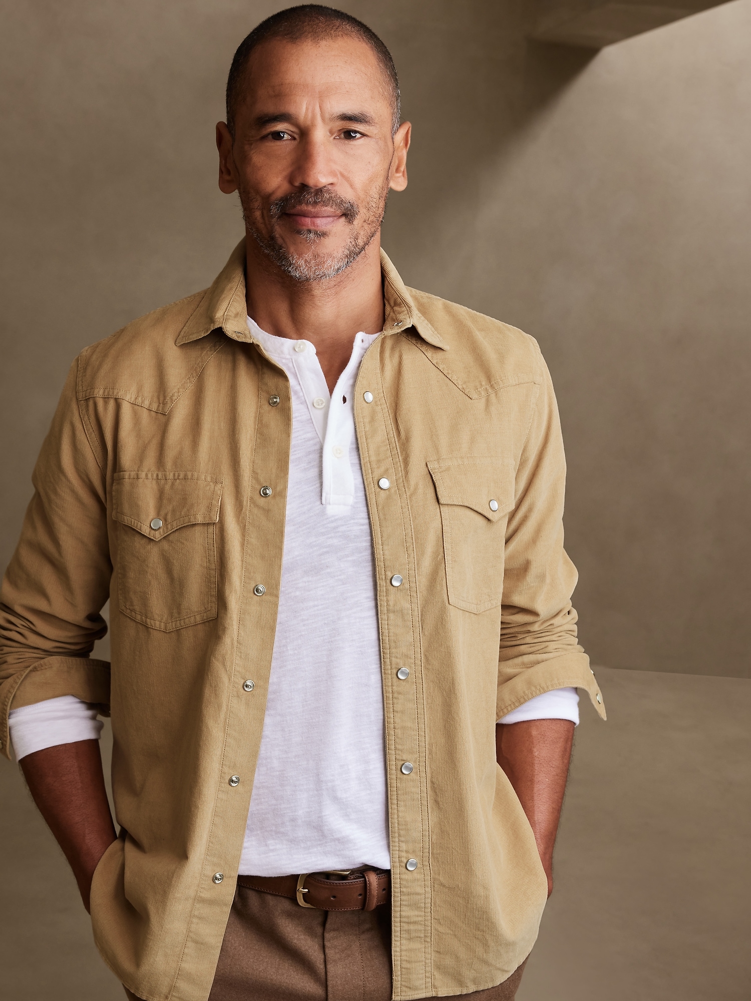 Western Corduroy Shirt | Banana Republic