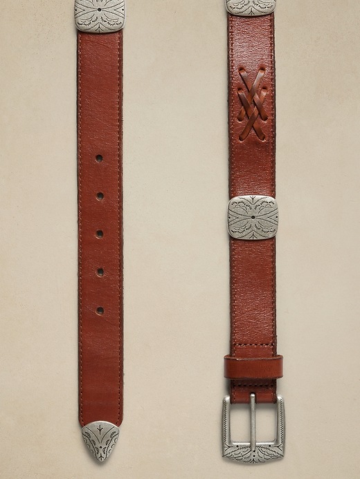 Western Metal Cueva Belt | Banana Republic display picture 2