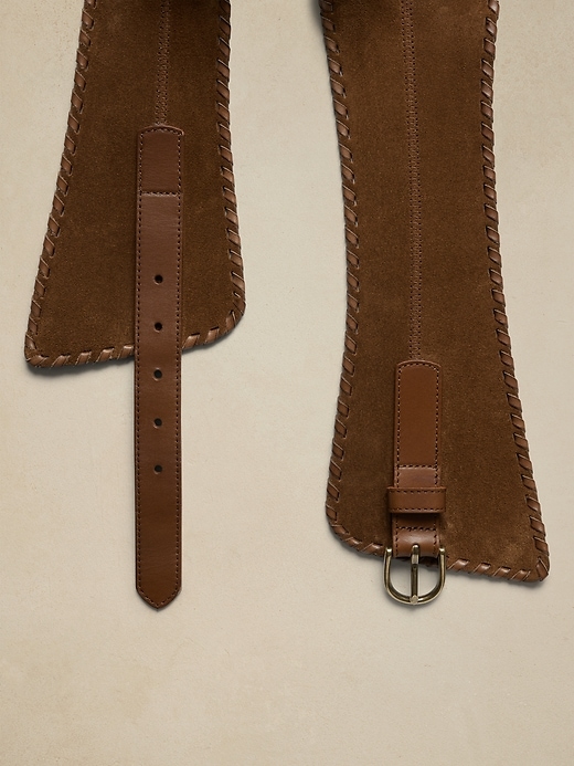 Mariya Whipstitch Corset Belt | Banana Republic display picture 1