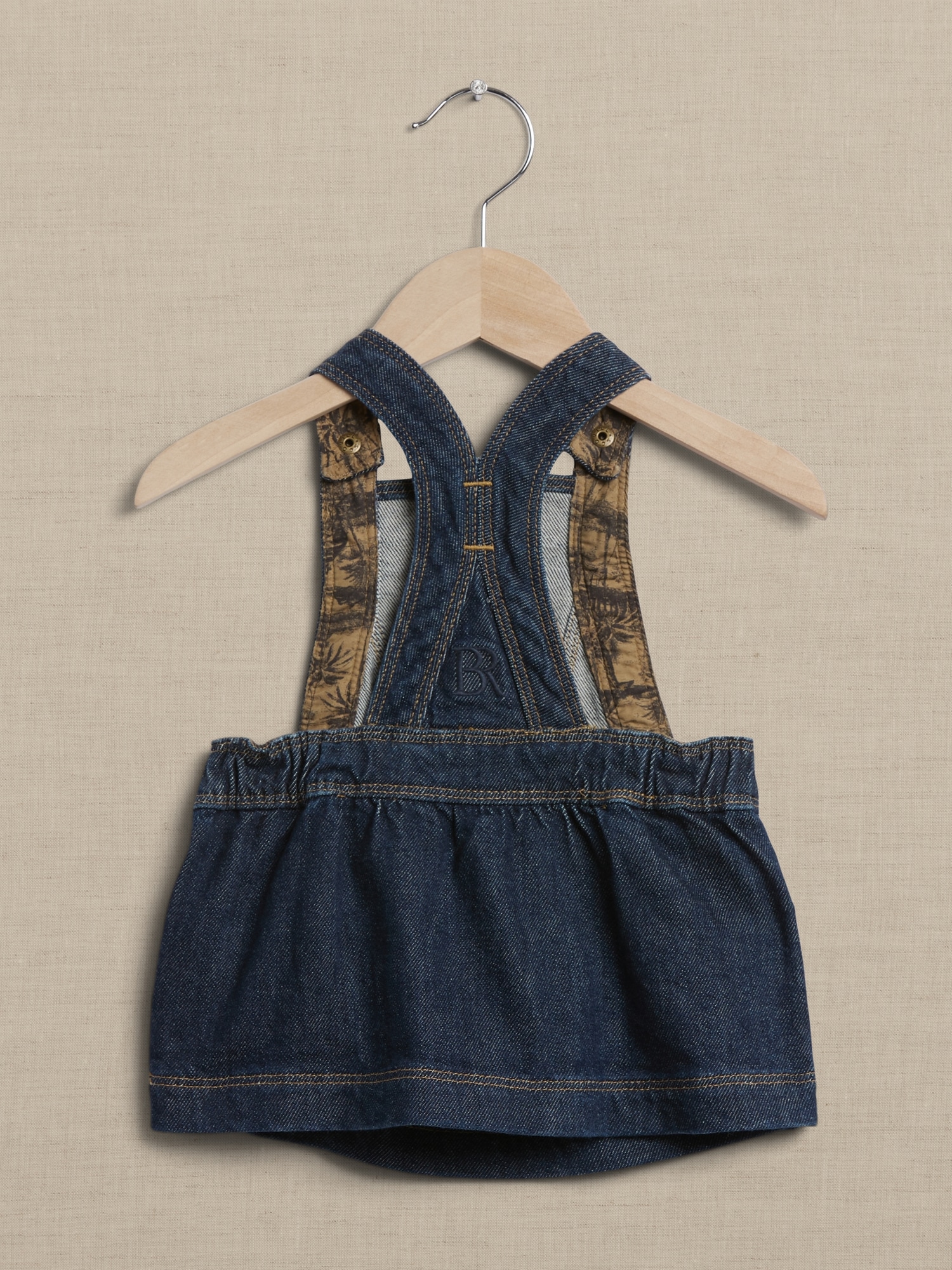 Short Denim Dungaree Pinafore-Style Dress | UK Sizes 8-20