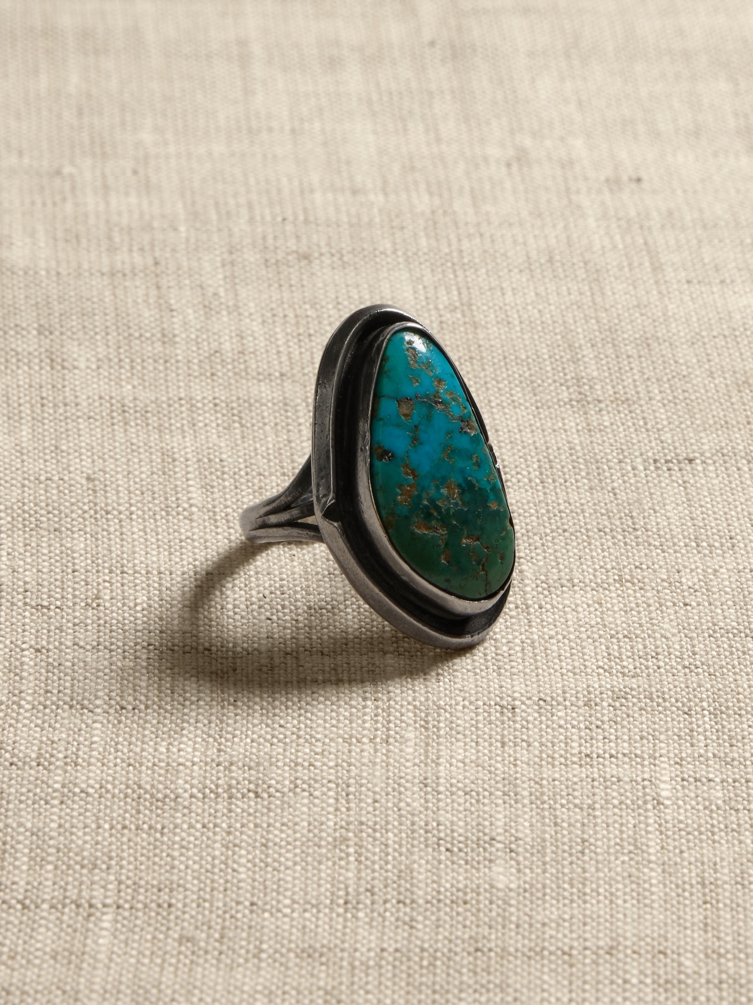 Turquoise Oval Statement Ring II &#124 Turquoise Collection