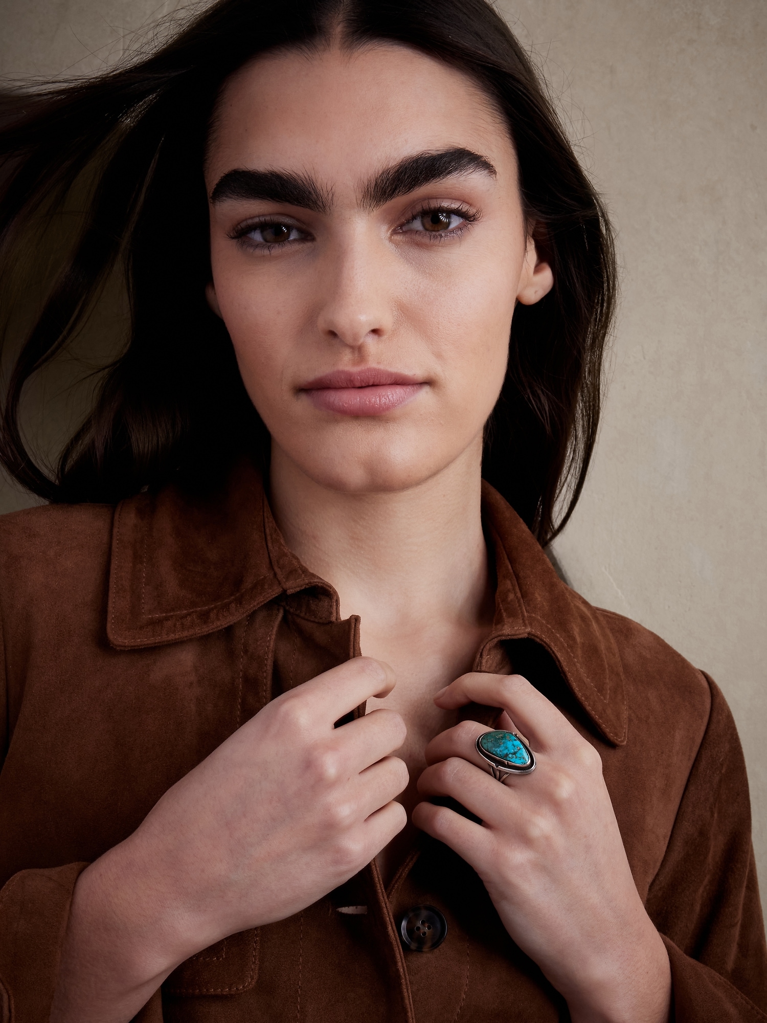 Turquoise Oval Statement Ring II &#124 Turquoise Collection